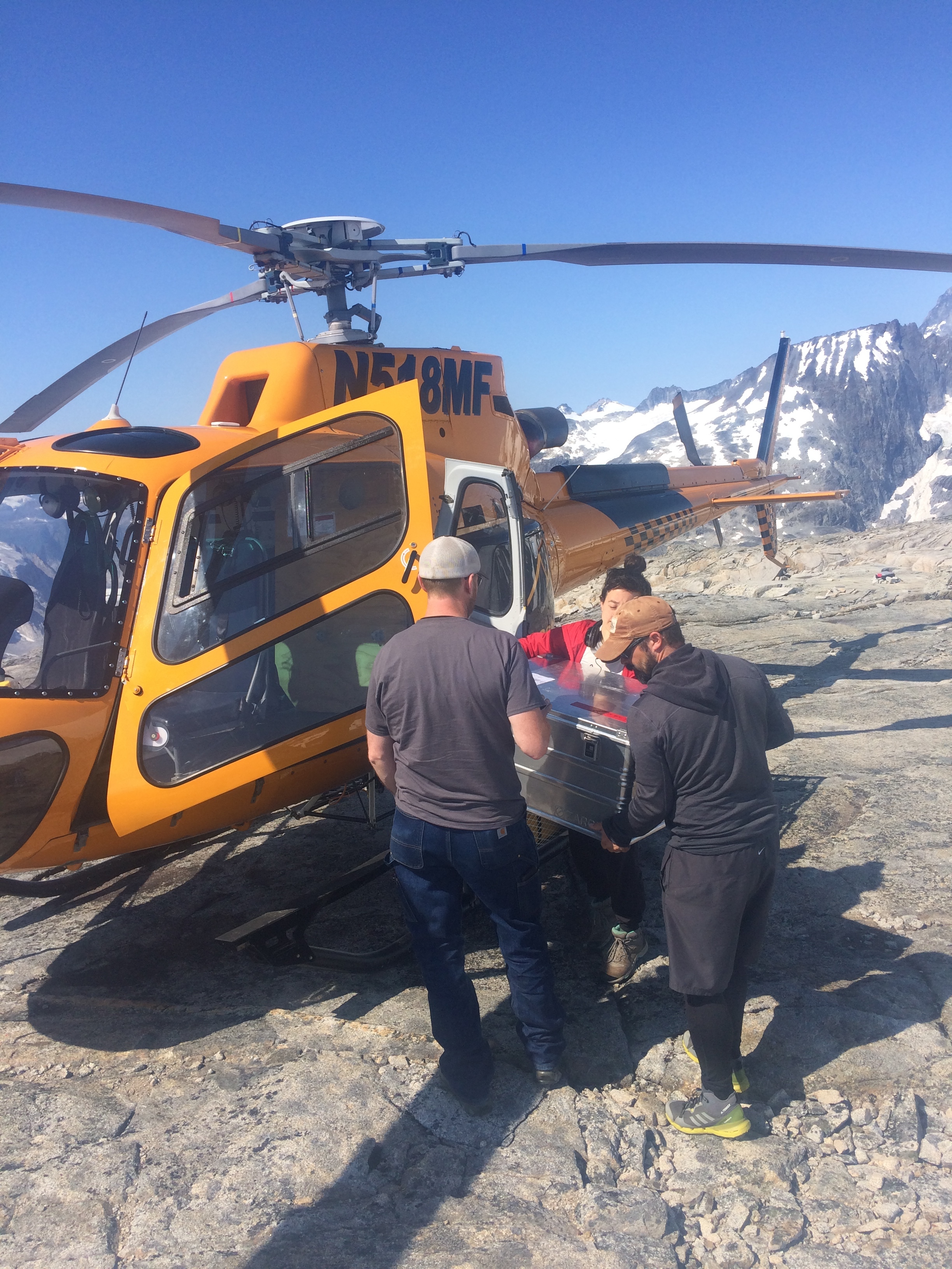Juneau Icefield camp